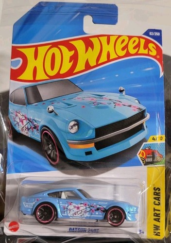 Datsun 240z blue sakura decal - datsun,