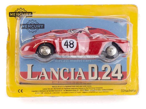 Lancia d24 mercury 1 - mercury, 1/43
