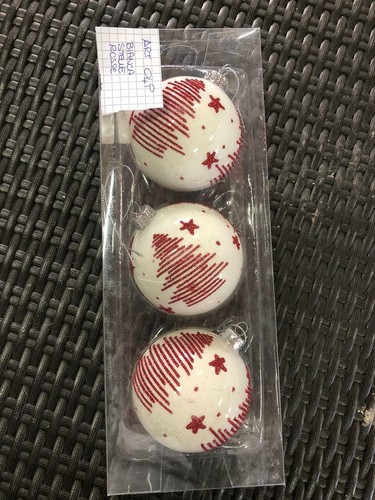 Decorazioni palle vetro - di, set