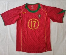 MAGLIA CALCIO NIKE VINTAGE FOOTBALL SHIRT PORTOGALLO PORTUGAL 2004/05  HOME 
