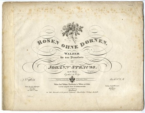 Johann strauss rosen - strauss,, /