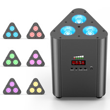 Batteria RGBW 4in1 LED Par DMX