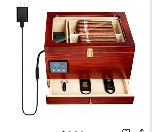 Cigar humidor cabinet with - humidor,