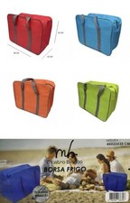 BORSA FRIGO TERMICA 44x35x22 Cm ALIMENTI PRANZO PISCINA SPIAGGIA MARE VIAGGIO
