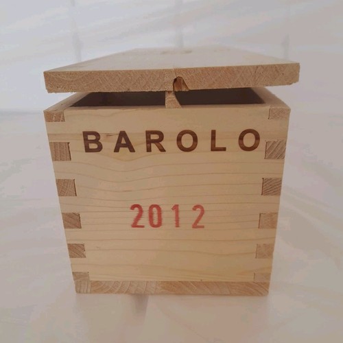 Cassetta legno barolo 2012 - barolo,