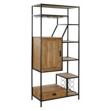 LIBRERIA MOBILE VINTAGE INDUSTRIAL ETNICO BISTROT CANTINETTA cm80x40H180 Mobili 