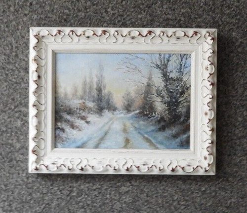 Quadro olio piccolo paesaggio - quadro,