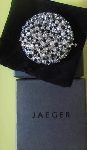 Jaeger black silver - silver, crystal