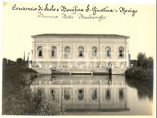 1930 rovigo bonifica santa - rovigo,