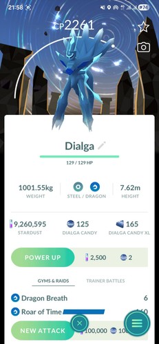 Dialga origin - (go, tour