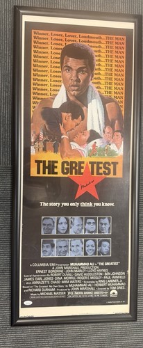 Poster firmato muhammad ali - firmato,