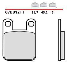 COPPIA PASTIGLIE FRENO