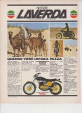 advertising Pubblicità -MOTO LAVERDA 250-CHOTT  1974   -REGOLARITA ENDURO EPOCA