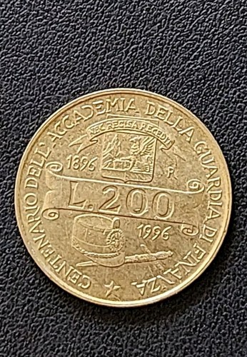 1996 italy 200 lire - italy,