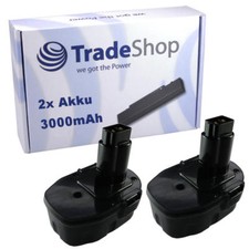 2x BATTERIA sostituisce Dewalt