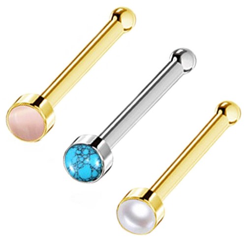 Piercing nasale barbell - mm,