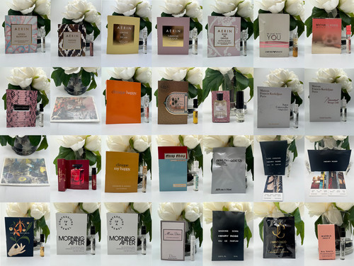 Women designer perfume vials - women,