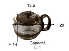 Bollitore Teiera In Vetro Da