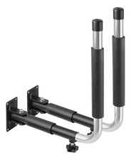 Coppia supporti da parete per box tetto - Tipo 1, laterale