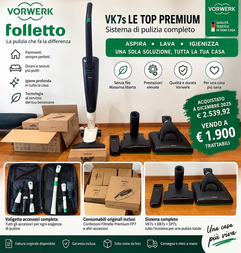Vorwerk folletto vk7s top - vorwerk,