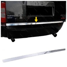 Cancello posteriore cromato