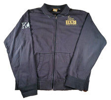 Felpa nera con cappuccio e zip