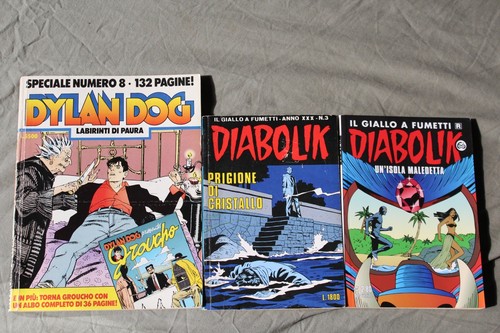 Lotto dylan dog diabolik - lotto, dog+