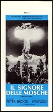 Locandina Originale Il Signore delle mosche di Peter Brook Chapin Aubrey Edwards