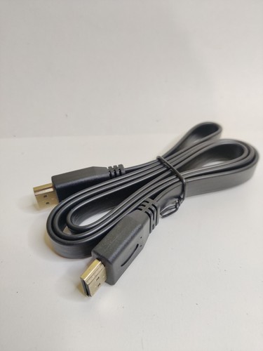 Cavi hdmi flat 4k nero - hdmi, 4k,