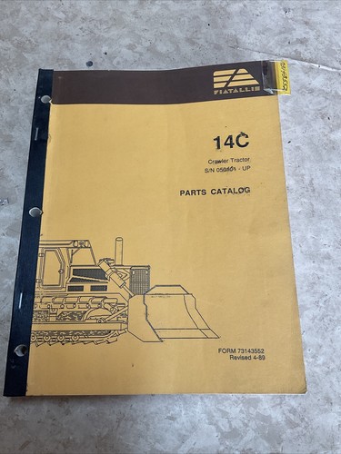 Fiat allis 14c cingolato - 14c,