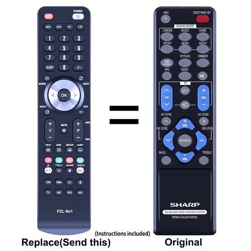 Telecomando ricambio nuovo - di,