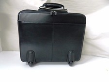 TROLLEY BAGAGLIO A MANO PIQUADRO  CA 136202N VERA PELLE NERA OMA212