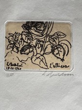 Luigi Bartolini acquaforte