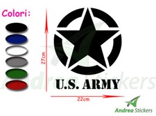  Adesivo STELLA + US ARMY