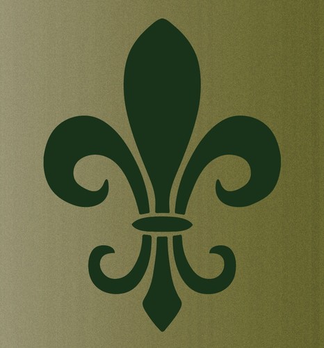 Fleur lis wall mylar - de,