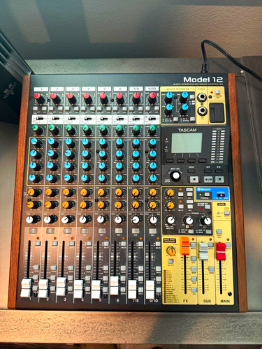 Tascam model mixer - tascam, 12