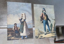 LOTTO 2 CARTOLINE ISOLA ISCHIA CARTOLINA PAESAGGI MARE PERSONE COLLEZIONE