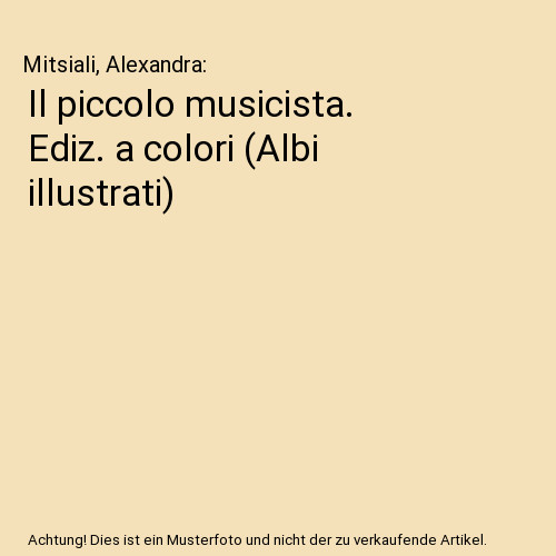 Piccolo musicista ediz a - piccolo, ediz.