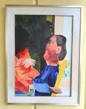 Ennio Calabria - Olio Su Tela