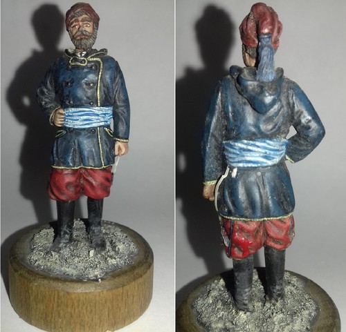 Guerriero abissino miniatura - abissino,