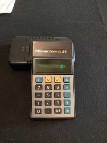 Canon palmtronic 81 - canon,
