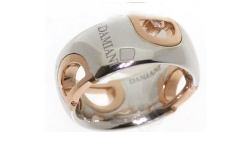 Anello damiani donna side - anello, d.side