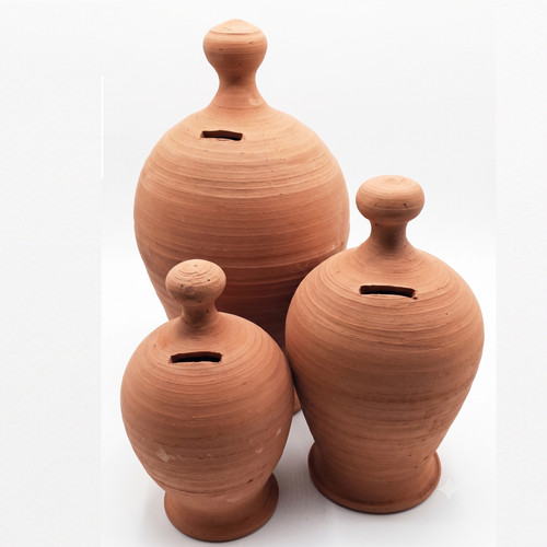 Salvadanaio terracotta per - in,