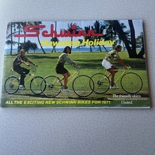 CATALOGO bicicletta Schwinn originale 1971 Paramount Stingray raccoglitore cotone Manta Ray