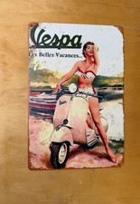 Targa poster piaggio  VESPA