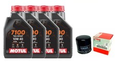 KIT/TAGLIANDO YAMAHA YZF-R1 1000 2018 2019 2020 OLIO MOTUL 7100 FILTRO ORIGINALE
