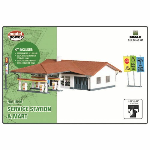 Stazione servizio model - stazione,