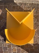 Mensola da parete per cameretta bambini, color giallo 