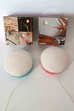 ♥ COPPIA DI LAMPADE DA MURO A BATTERIA CON CORDINO VINTAGE SPACE AGE SONCA LITE