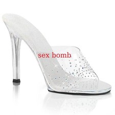 Sexy SANDALI STRASS tacco 11,5